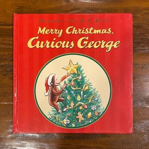 5/$10 Kids Book| Merry Christmas, Curious George